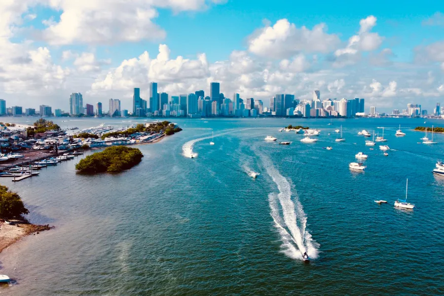 Rallye nautique dans la baie de Biscayne une activité exclusive à Miami avec INNOV'events