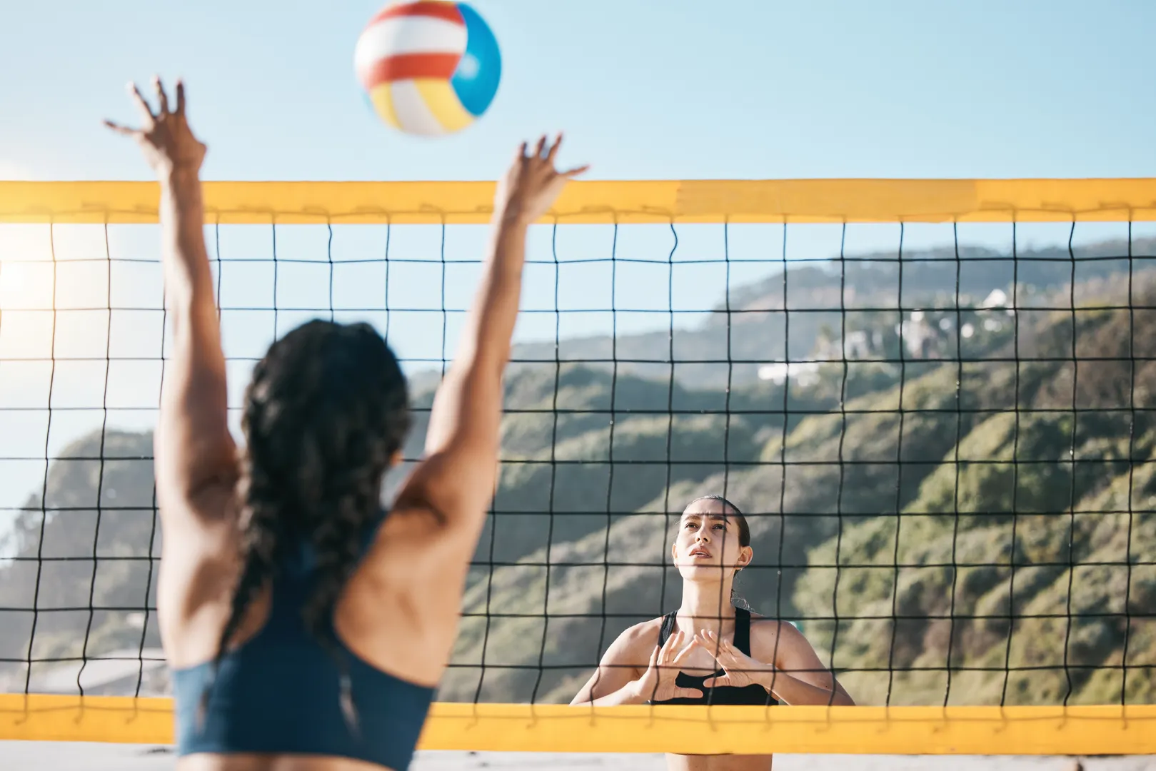 Jeux de plage et tournoi de beach-volley une activité exclusive à Malte avec INNOV'events