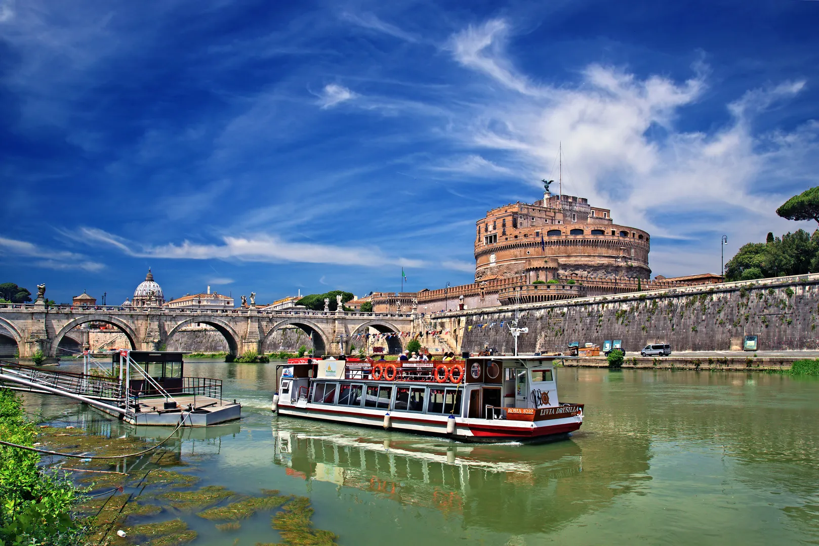 Croisière sur le Tibre une activité exclusive à Rome avec INNOV'events