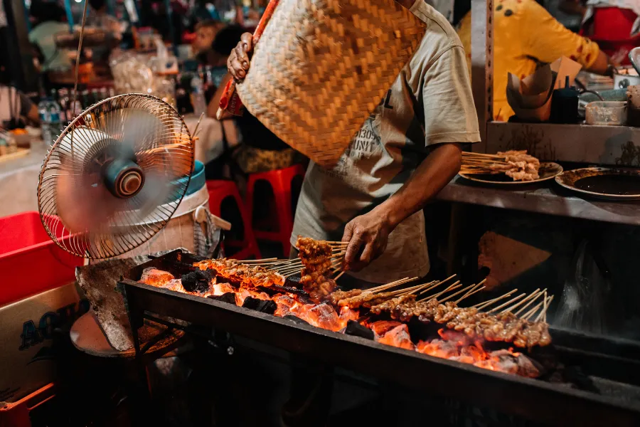 Challenge de cuisine de rue balinaise une activité exclusive à Bali avec INNOV'events