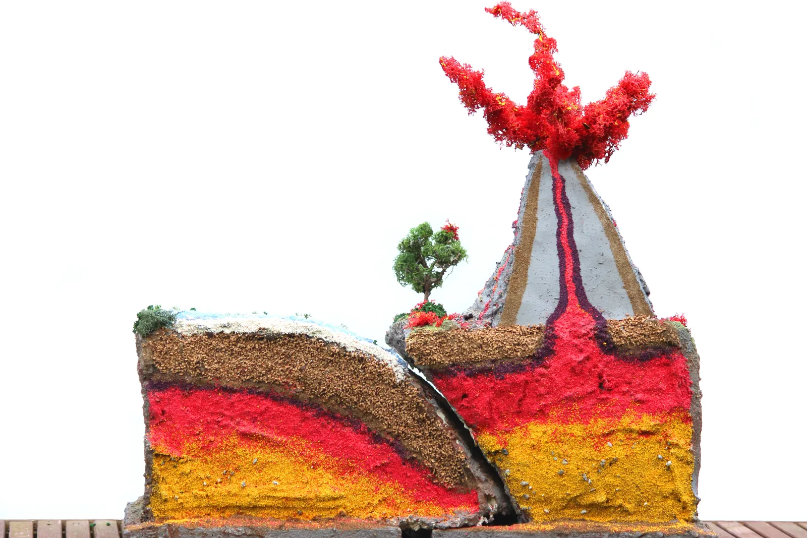 Défi de construction de maquettes de volcans une activité exclusive à Tenerife avec INNOV'events