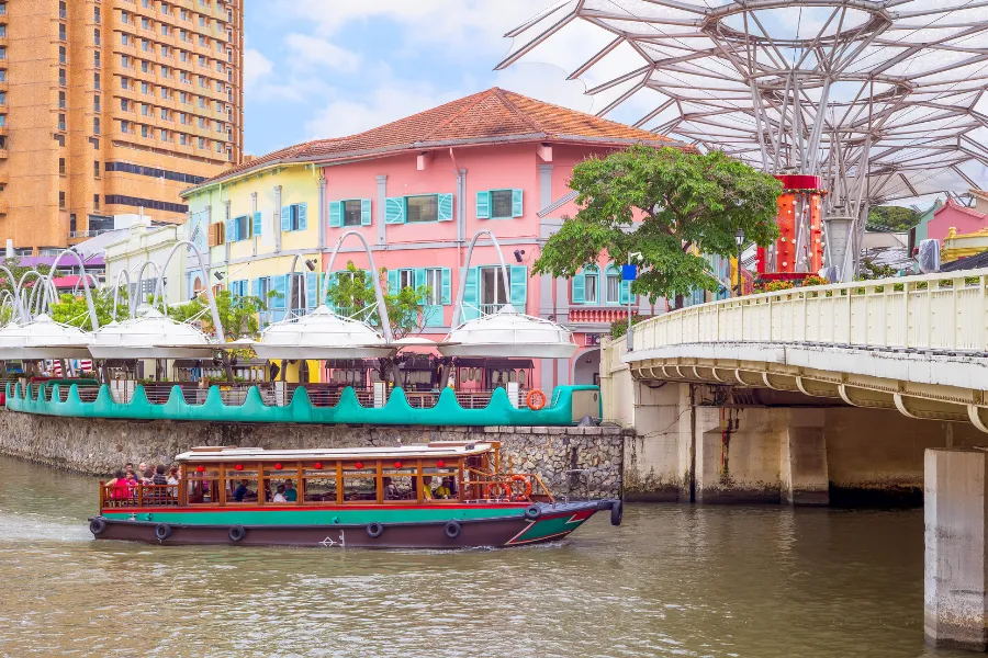 Croisière au coucher du soleil sur la rivière Singapore une activité exclusive à Singapour avec INNOV'events
