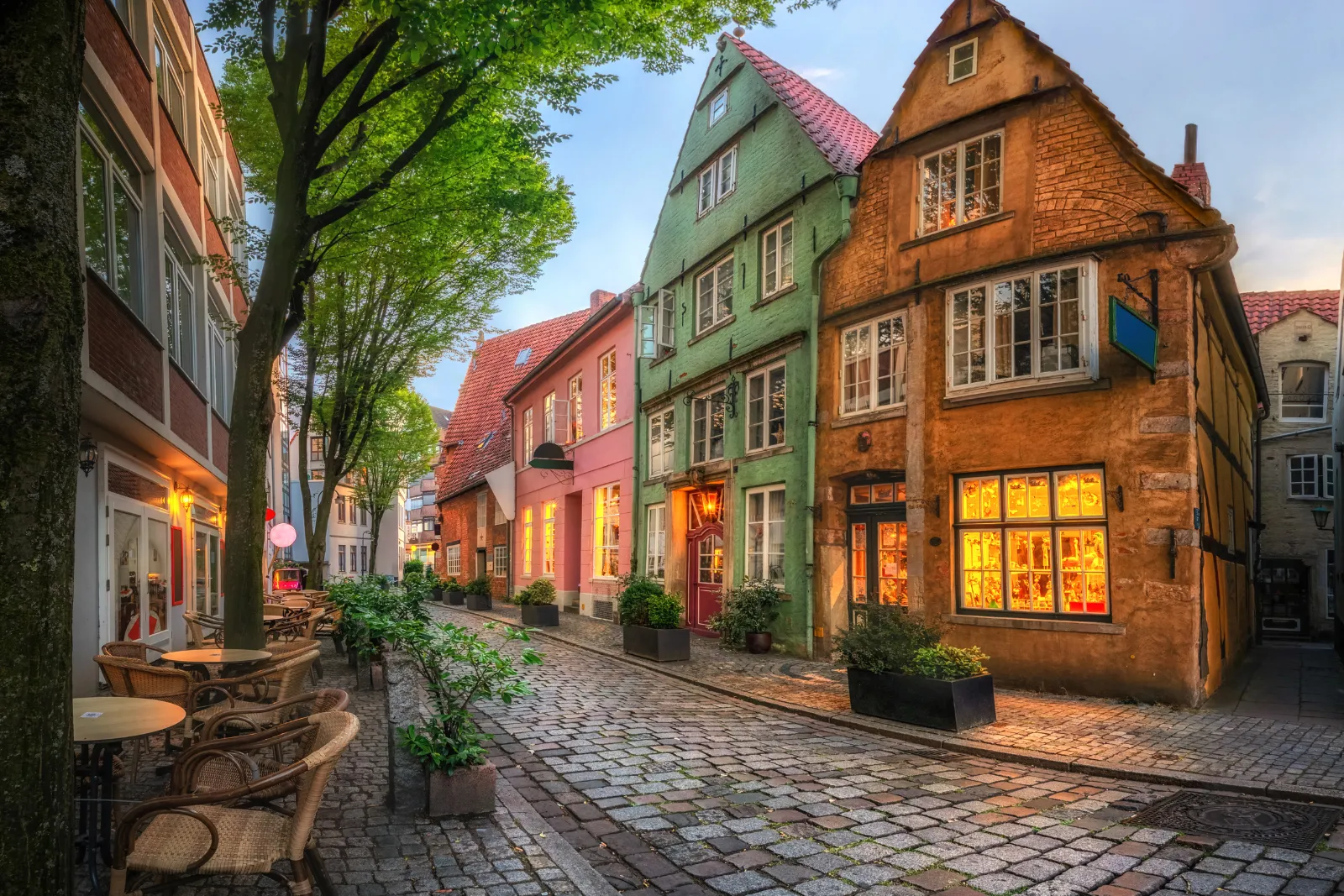 Visite guidee du quartier de Schnoor une activité exclusive à Brême avec INNOV'events