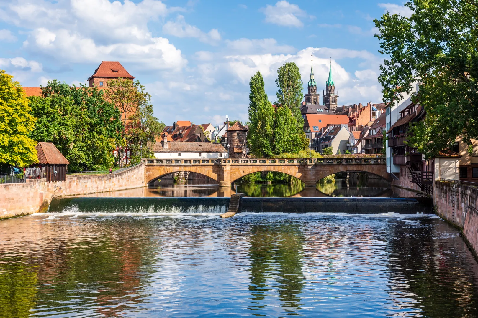 Voyage d'entreprise dans la ville de Nuremberg organisé par INNOV'events, incluant visites culturelles, plages et gastronomie locale.